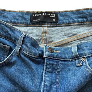 Veronica Beard High Rise Slim Straight Jeans Size 32